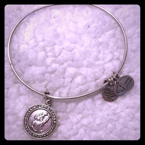 Alex and Ani St. Christopher bangle - Picture 1 of 2